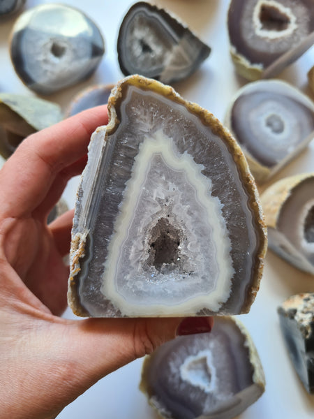 Agate Geode Basecuts (Natural)