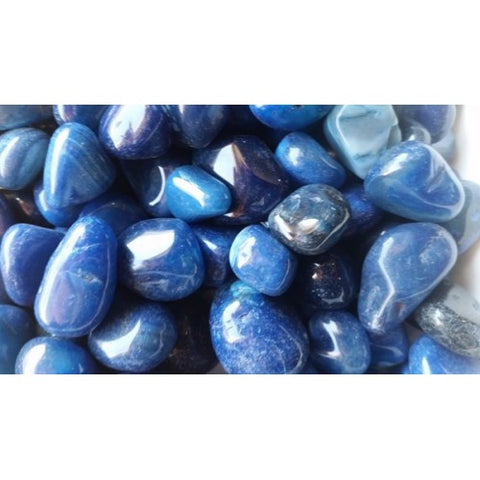 Dyed Agate - Blue