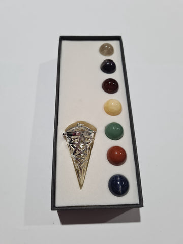 Chakra Pendulum Sphere Sets