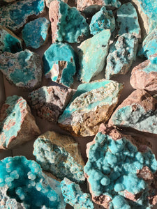 Chrysocolla Clusters Africa
