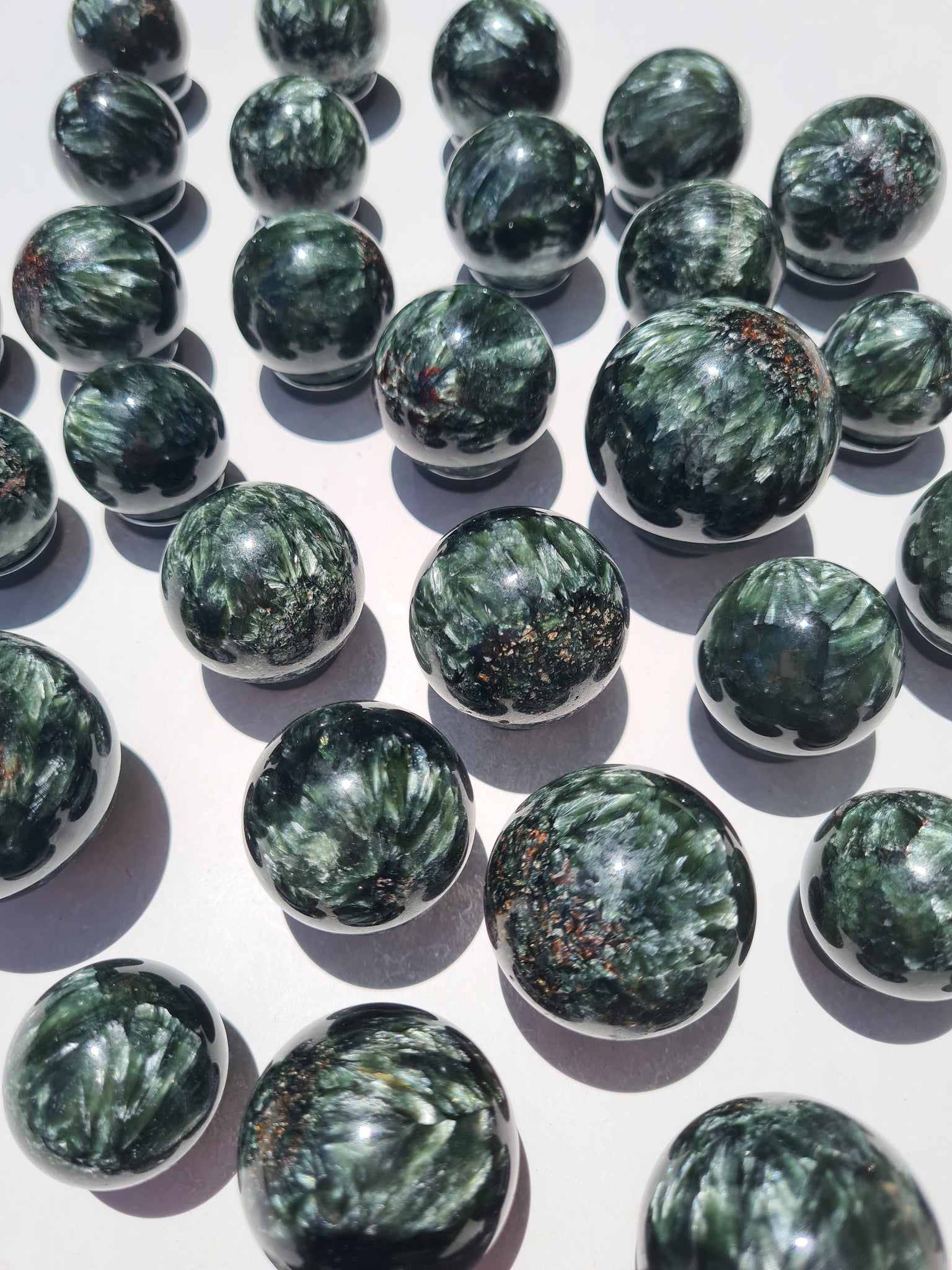 Seraphinite Spheres