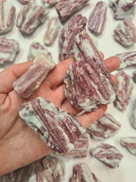 Pink Tourmaline Rough