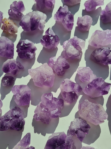 Elestial Amethyst Clusters Small