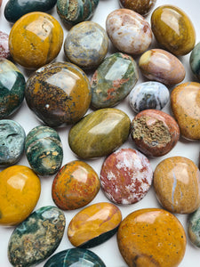 Ocean Jasper Palm Stones