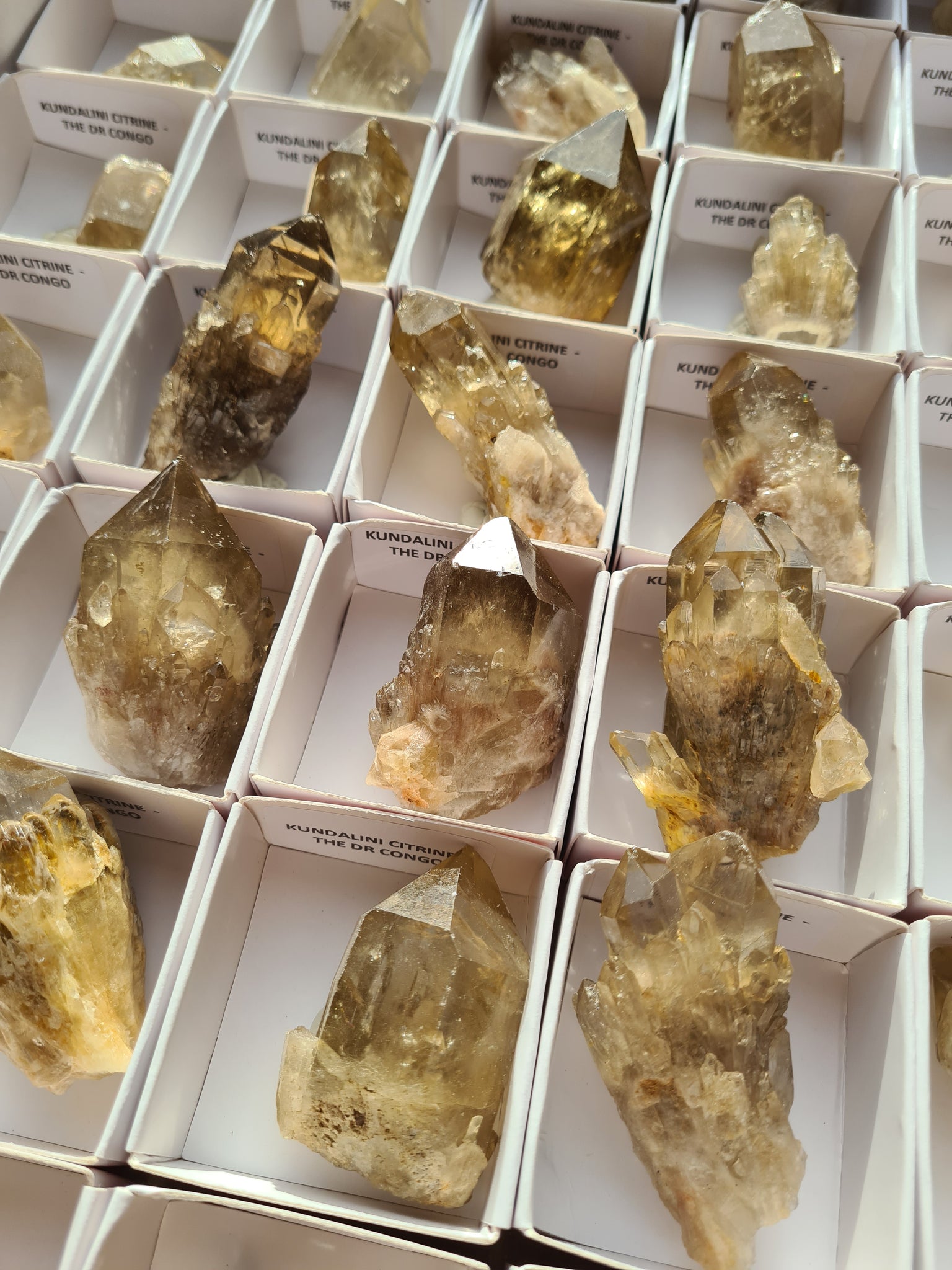 Congo Citrine Points