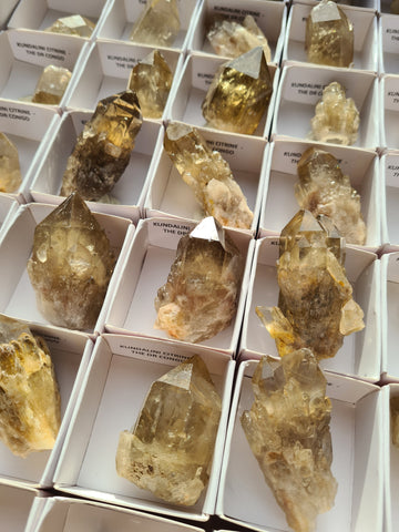 Congo Citrine Points