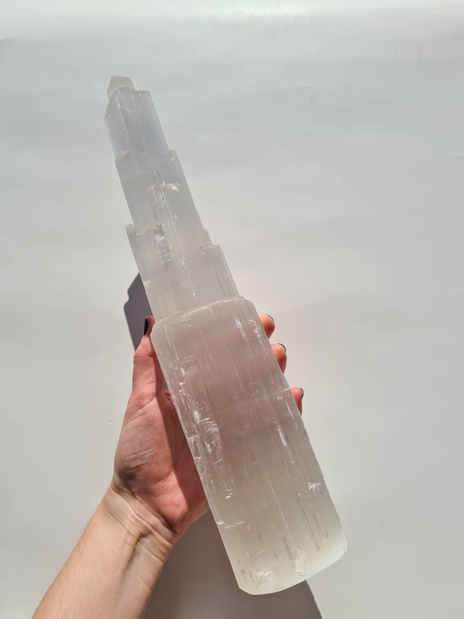 Selenite Castle 35cm