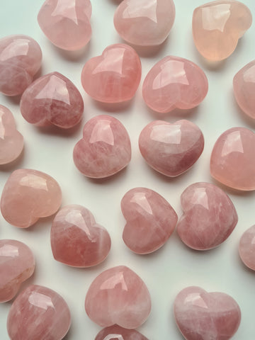 Rose Quartz Hearts