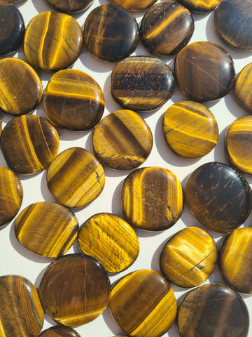 Tiger Eye Flatstones