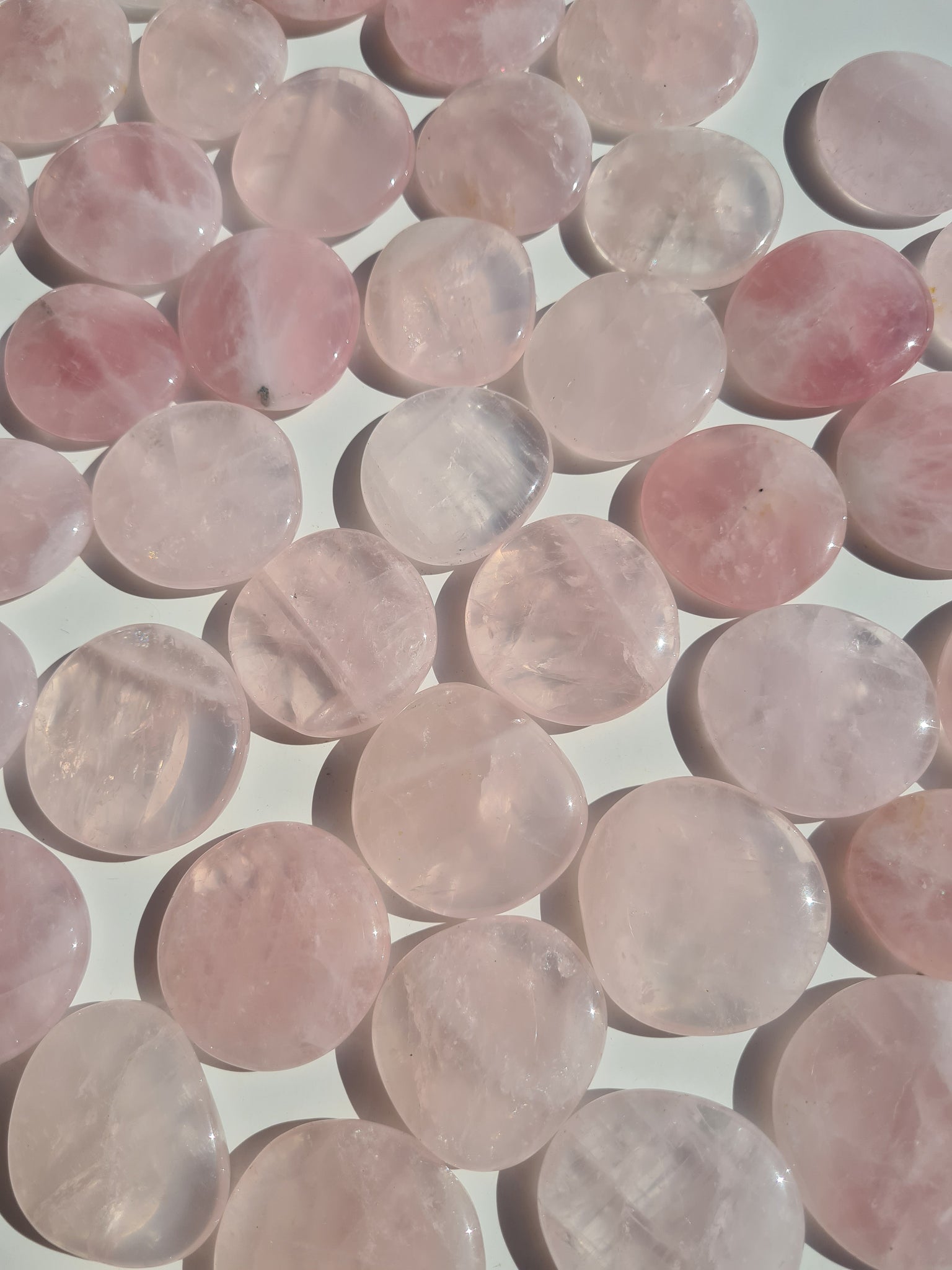 Rose Quartz Flatstones