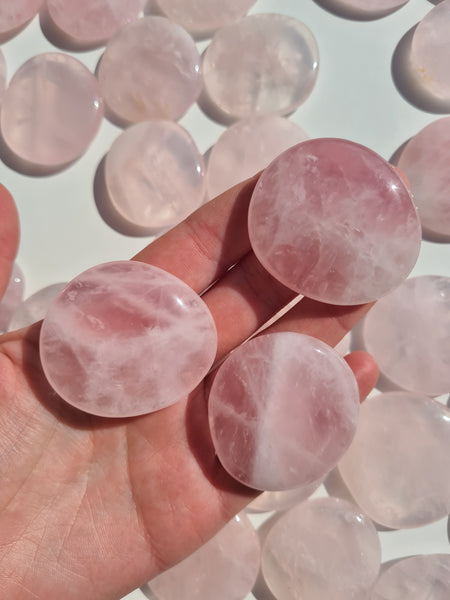 Rose Quartz Flatstones