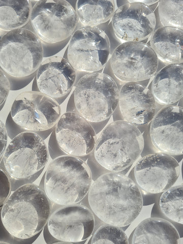 Clear Quartz AA Flatstones