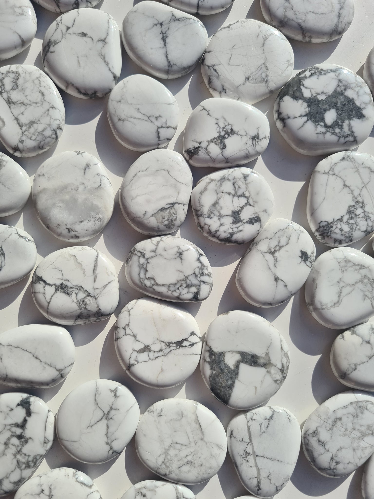 Howlite Flatstones