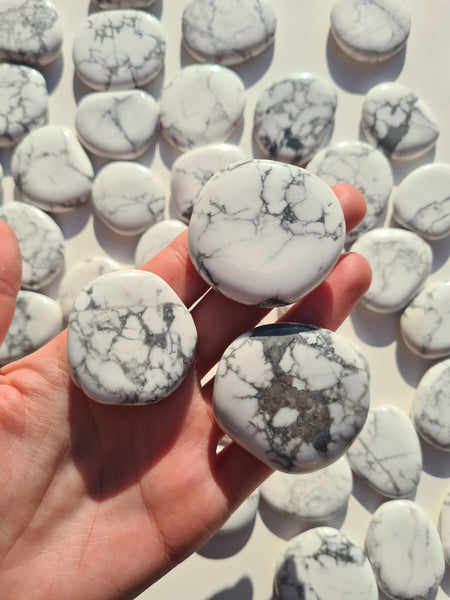 Howlite Flatstones