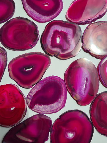 Agate Slices Dyed