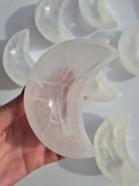 Moon Selenite Bowls
