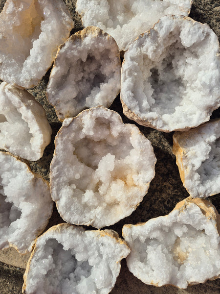 Large Moroccan Quartz Geodes