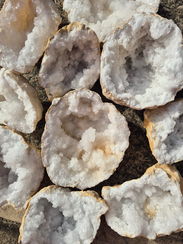Large Moroccan Quartz Geodes