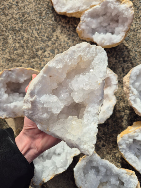 Large Moroccan Quartz Geodes