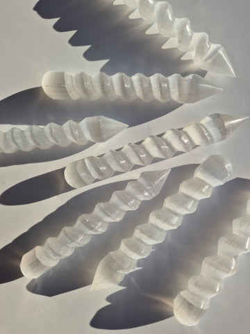 Selenite Wands Spiral