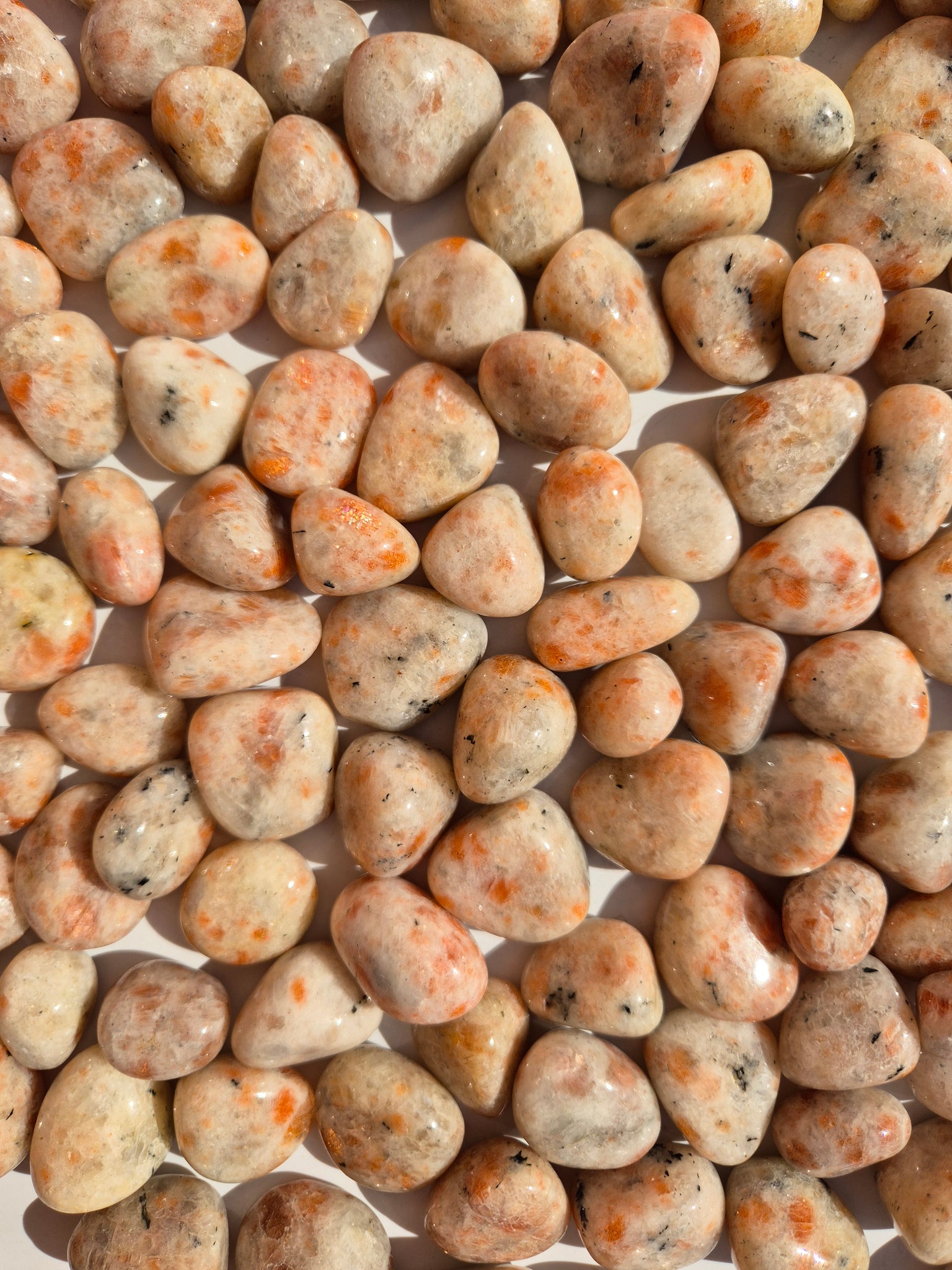 Sunstone Tumbled Stones