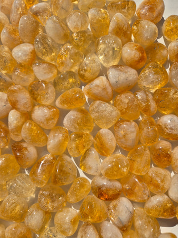 Citrine (A Grade HTA) Tumbled Stones