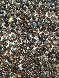 Obsidian Apache Tear Tumbled Stones