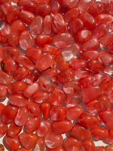 Obsidian Strawberry (Man Made) Tumbled Stones