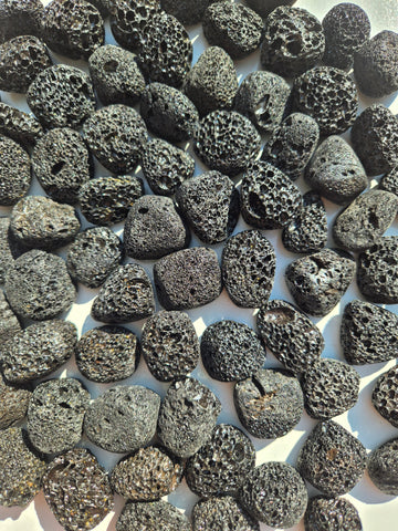 Lava Tumbled Stones 1KG