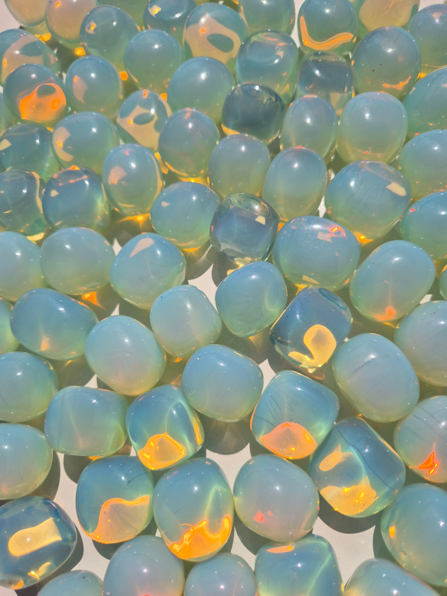 Opalite Tumbled Stones 1KG