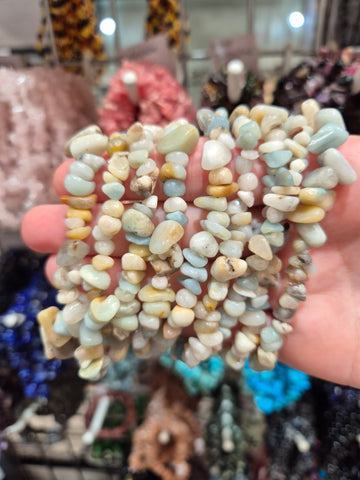 Amazonite Chip Bracelets
