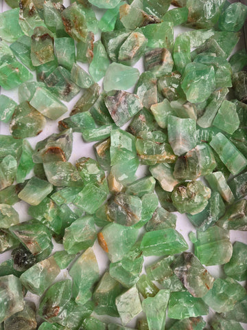 Rough Green Calcite Medium