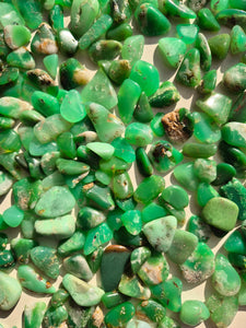 Chrysoprase Tumbled Stones