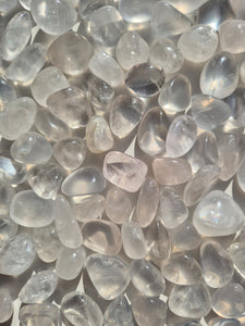 Quartz Girasol Tumbled Stones