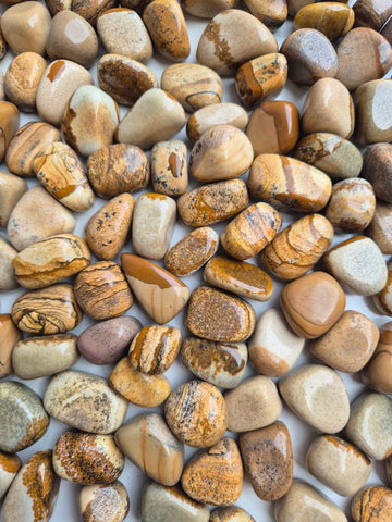 Jasper Picture Tumbled Stones 1KG