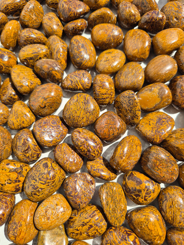 Jasper Marium (Calligraphy Stone) Tumbled Stones