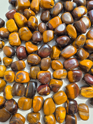 Jasper Sunset Tumbled Stones