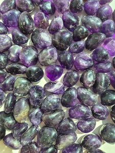 Amethyst Dark Tumbled Stones 1KG
