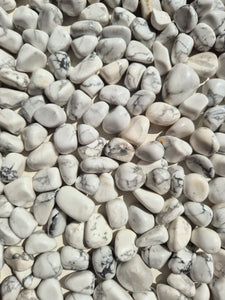 Howlite Tumbled Stones