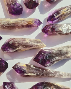 Large Dragon's Tooth Amethyst Points