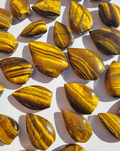 Tiger's Eye Freeforms