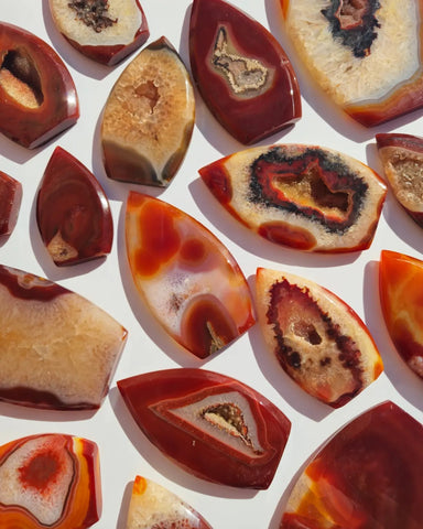 Carnelian Freeforms