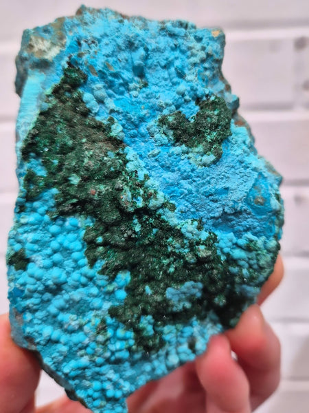 Chrysocolla Malachite Clusters