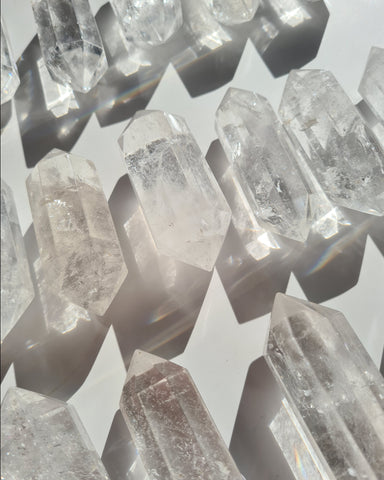 Clear Quartz AA Double Terminated Points