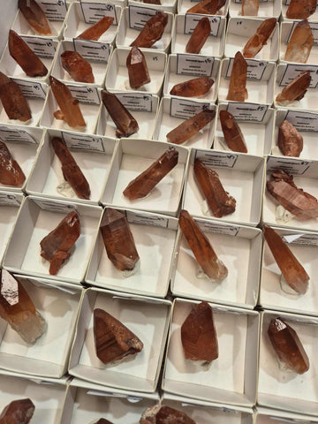 Red Hematite Quartz Morocco