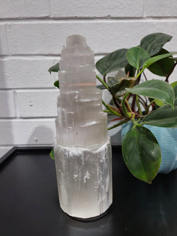 Selenite Lamp 25cm