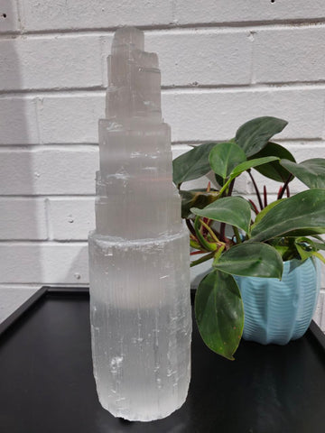 Selenite Lamp 30cm