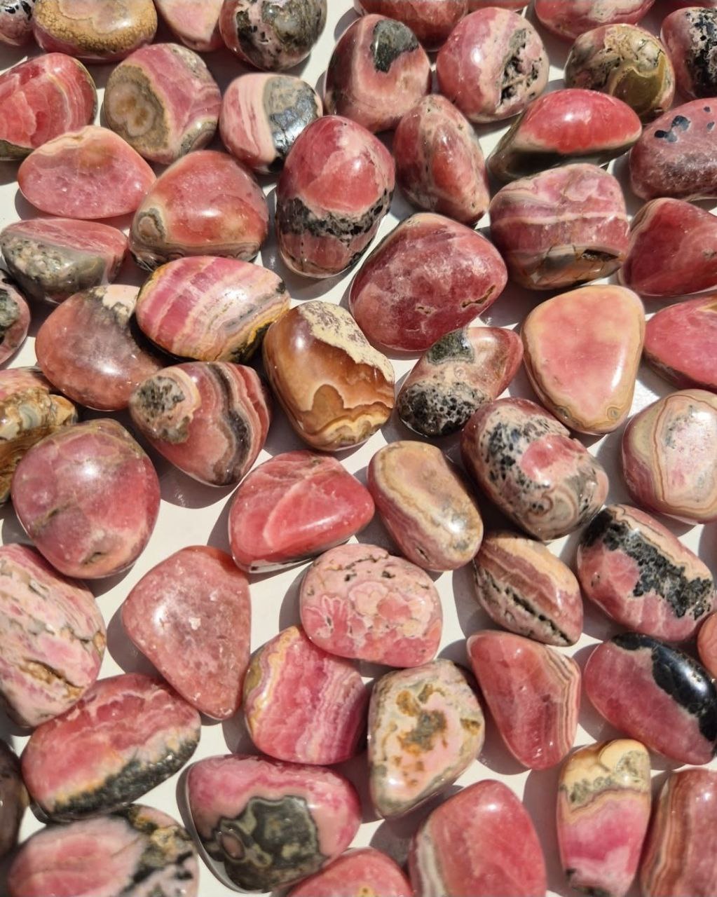 Rhodocrosite Tumbled Stones