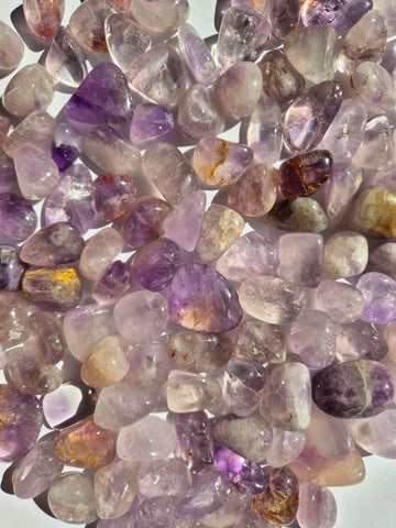 Amethyst Light Tumbled Stones