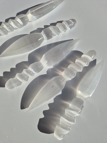 Selenite Daggers